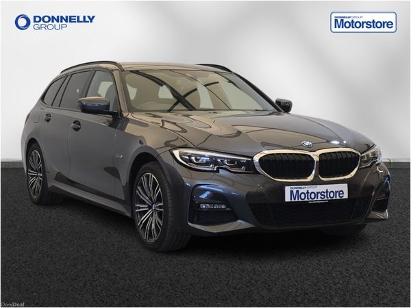 BMW 3-Series Estate, Petrol Hybrid, 2022, Grey