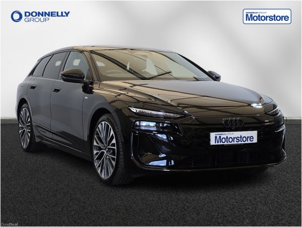 Audi A6 Estate, Electric, 2025, Black