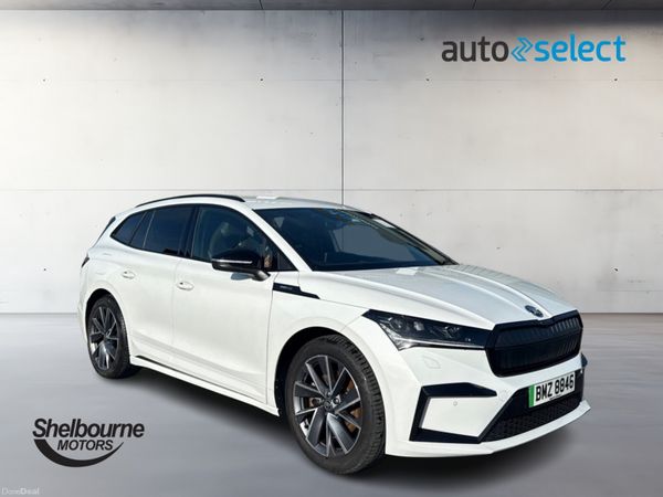 Skoda Enyaq SUV, Electric, 2023, White