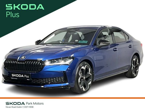 Skoda Superb Saloon, Diesel, 2026, Blue