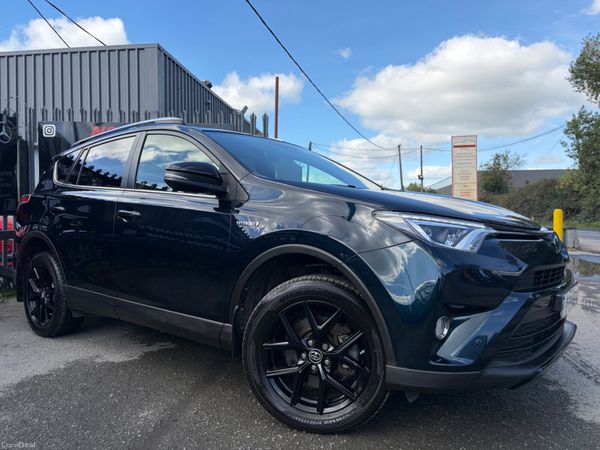 Toyota RAV4 SUV, Petrol Hybrid, 2018, Blue