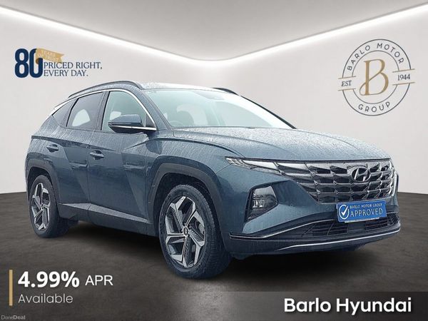 Hyundai Tucson SUV, Petrol Plug-in Hybrid, 2022, Blue