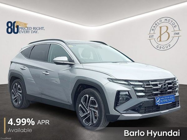 Hyundai Tucson SUV, Petrol Plug-in Hybrid, 2025, Grey