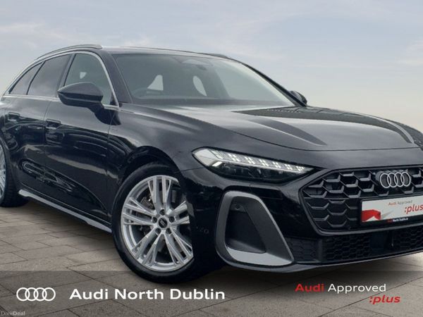 Audi A5 Estate, Petrol Plug-in Hybrid, 2025, Black