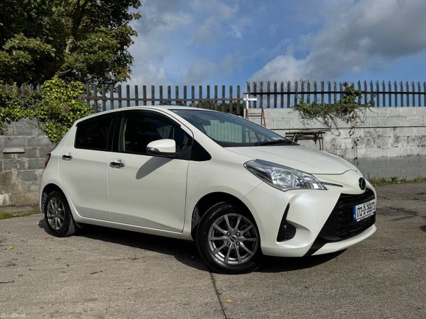 Toyota Vitz Hatchback, Petrol, 2017, White