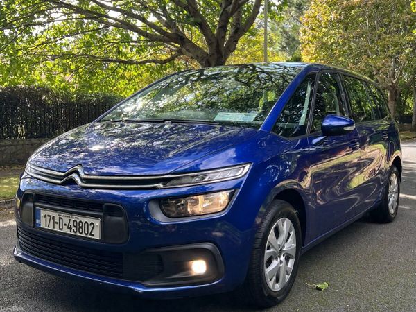 Citroen Grand C4 Picasso Hatchback, Diesel, 2017, Blue