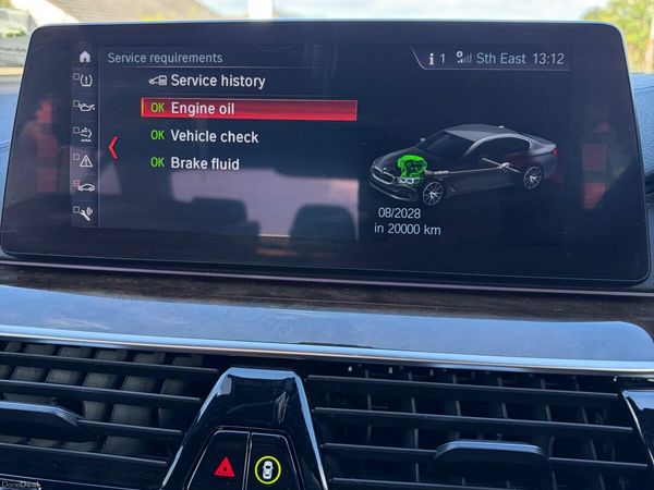 BMW 5-Series Saloon, Diesel, 2017, White