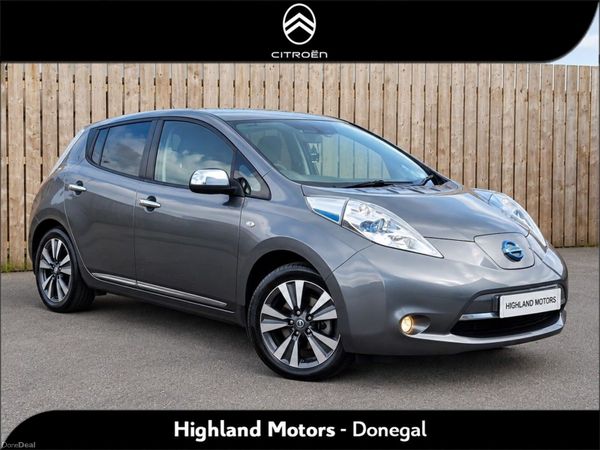 Nissan Leaf Hatchback, Electric, 2017, Grey