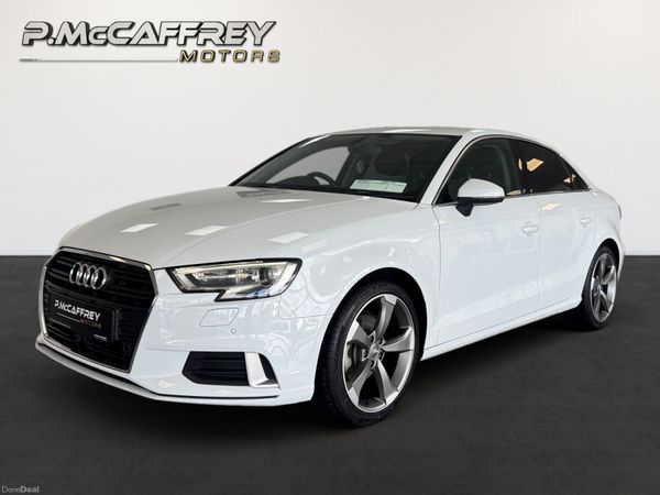 Audi A3 Saloon, Petrol, 2017, White