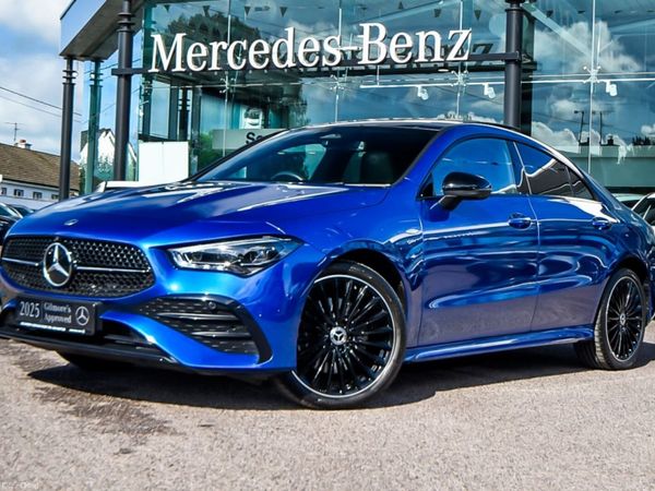 Mercedes-Benz CLA Saloon, Petrol Plug-in Hybrid, 2025, Blue