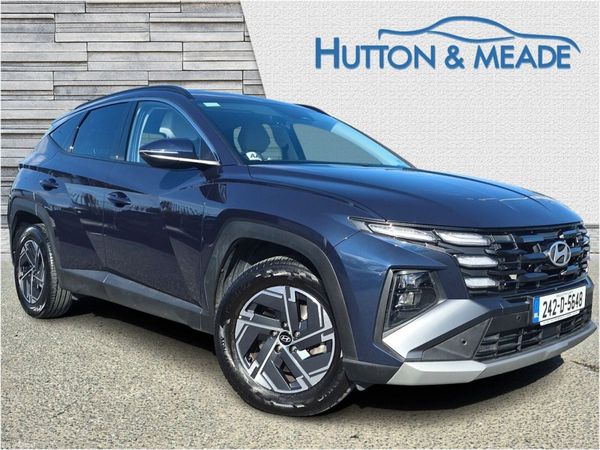 Hyundai Tucson SUV, Petrol Hybrid, 2024, Blue