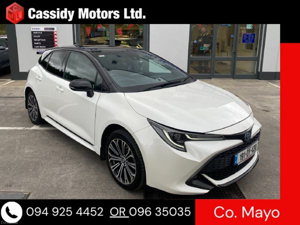 Toyota Corolla Hatchback, Petrol Hybrid, 2019, White
