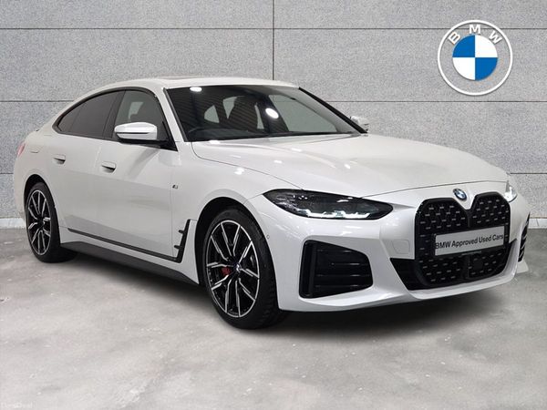 BMW 4-Series Hatchback, Diesel Hybrid, 2022, White