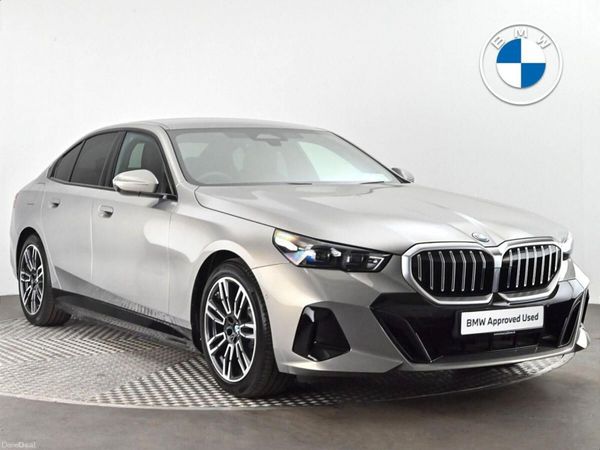 BMW 5-Series Saloon, Petrol Plug-in Hybrid, 2026, Grey