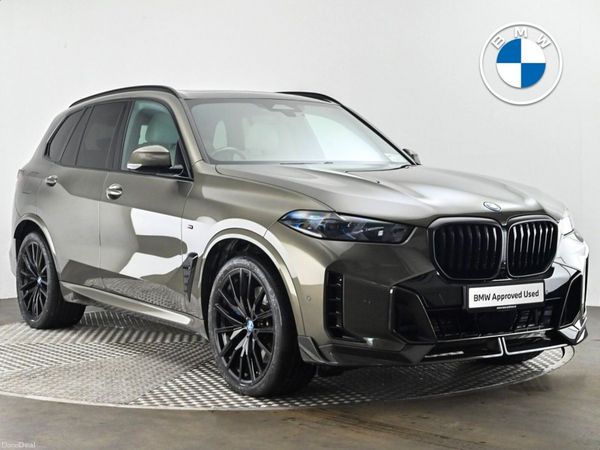 BMW X5 SUV, Petrol Plug-in Hybrid, 2024, Green
