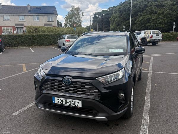Toyota RAV4 SUV, Petrol Hybrid, 2022, Black