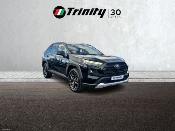 Toyota RAV4 SUV, Petrol Hybrid, 2023, Black