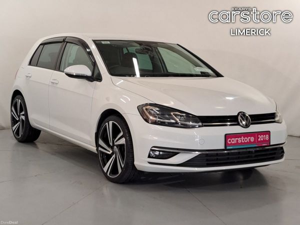 Volkswagen Golf Hatchback, Petrol, 2018, White