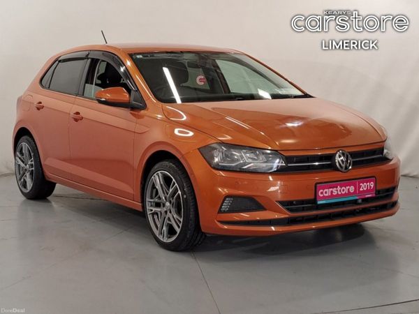 Volkswagen Polo Hatchback, Petrol, 2019, Orange