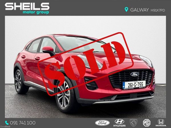 Ford Puma MPV, Petrol, 2026, Red