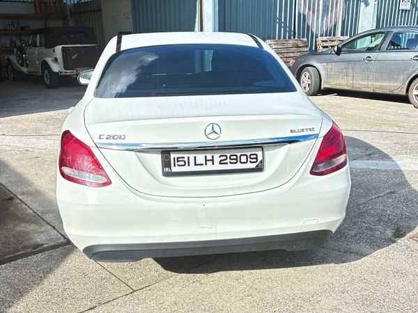 Mercedes-Benz C-Class Saloon, Diesel, 2015, White