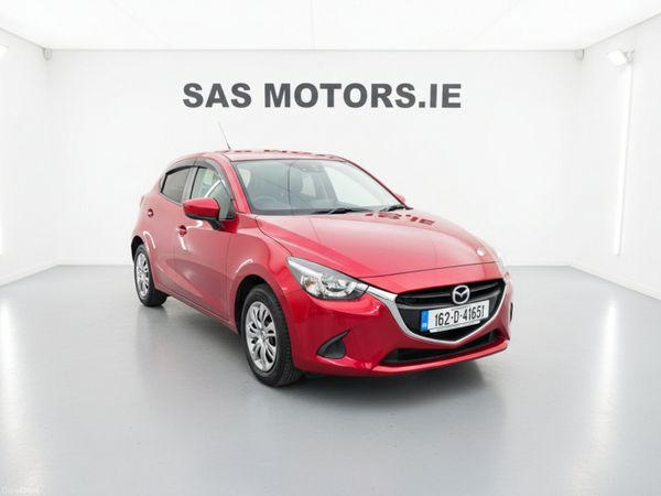 Mazda Demio Hatchback, Petrol, 2016, Red