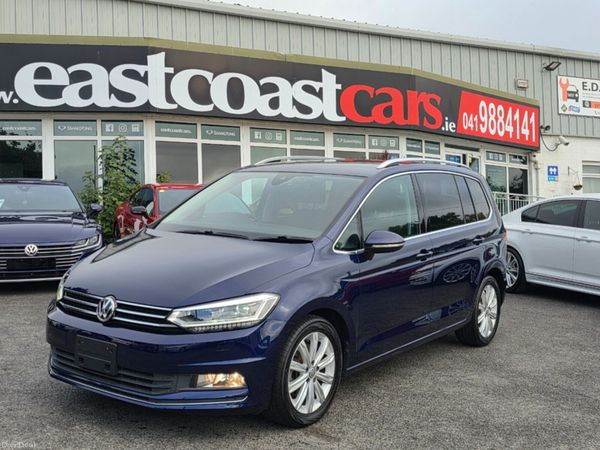 Volkswagen Touran MPV, Petrol, 2017, Blue