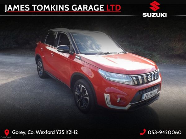Suzuki Vitara SUV, Petrol Hybrid, 2025, Red