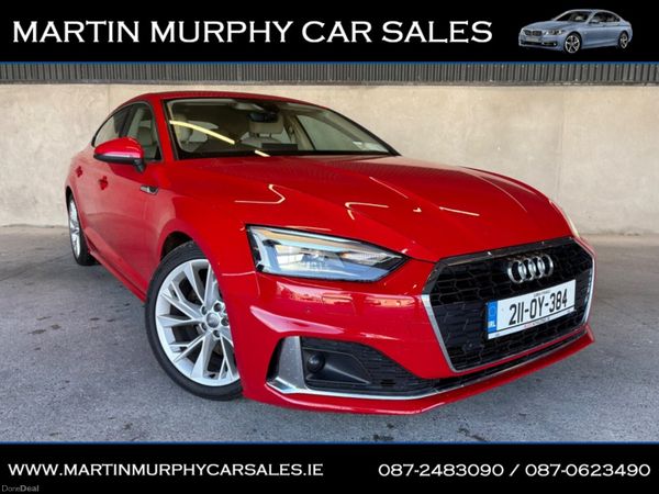 Audi A5 Hatchback, Diesel, 2021, Red
