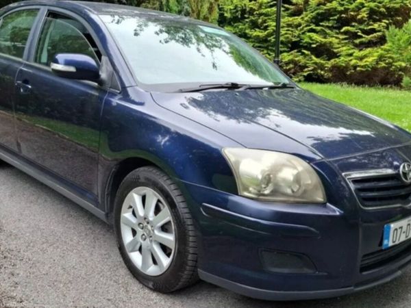 Toyota Avensis Hatchback, Petrol, 2007, Blue