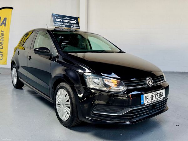 Volkswagen Polo Hatchback, Petrol, 2016, Black