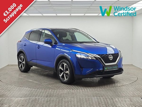 Nissan Qashqai MPV, Petrol, 2021, Blue