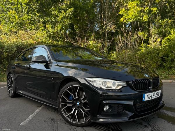 BMW 4-Series Coupe, Diesel, 2017, Black