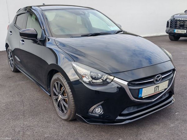 Mazda Demio Hatchback, Petrol, 2017, Black