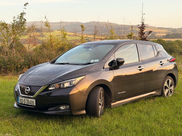 Nissan Leaf Hatchback, Electric, 2019, Black