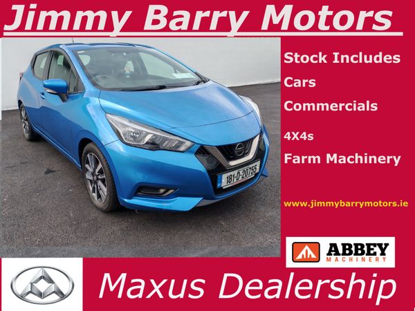 Nissan Micra Hatchback, Petrol, 2018, Blue