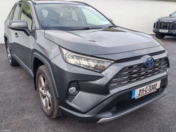 Toyota RAV4 SUV, Petrol Hybrid, 2021, Grey