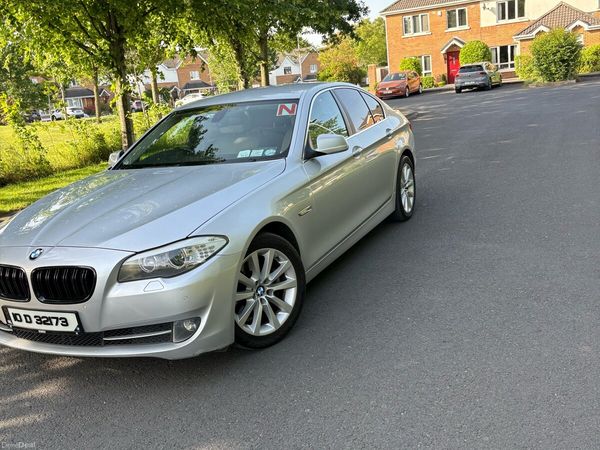 BMW 5-Series Saloon, Diesel, 2010, Silver