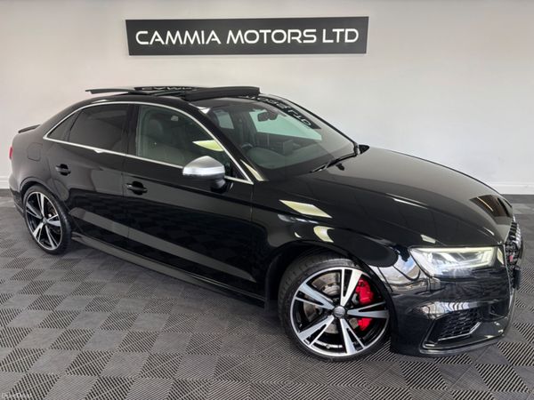 Audi RS3 Saloon, Petrol, 2018, Black