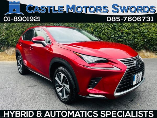 Lexus NX SUV, Petrol Hybrid, 2019, Red