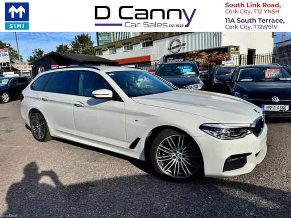 BMW 5-Series Estate, Diesel, 2018, White