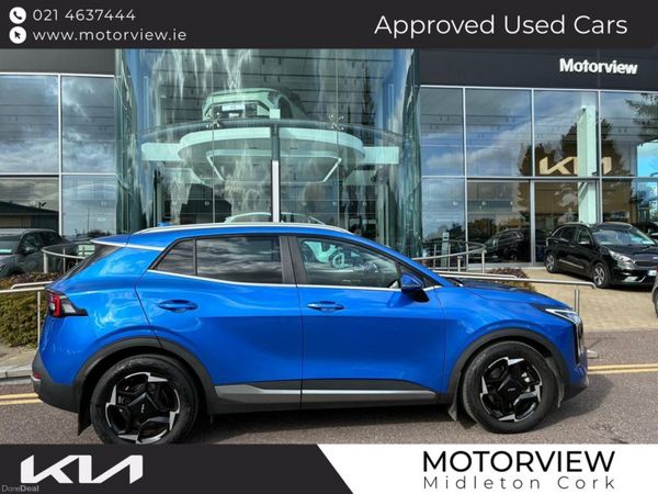 Kia Sportage SUV, Diesel Hybrid, 2026, Blue