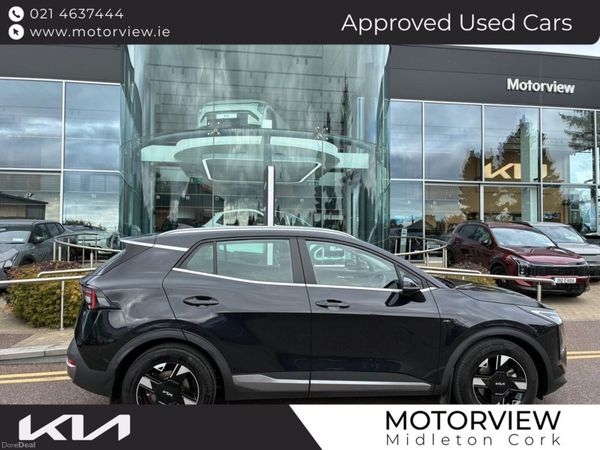 Kia Sportage SUV, Diesel Hybrid, 2026, Black
