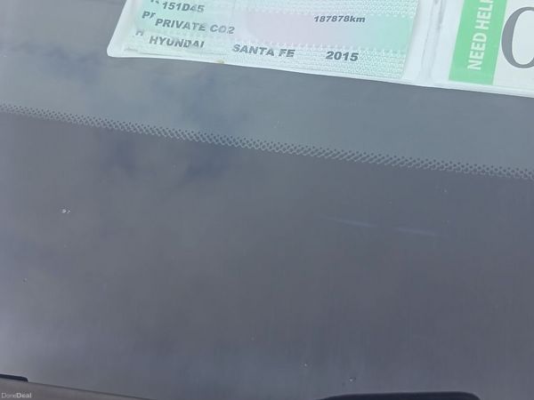 Hyundai Santa Fe SUV, Diesel, 2015, Silver
