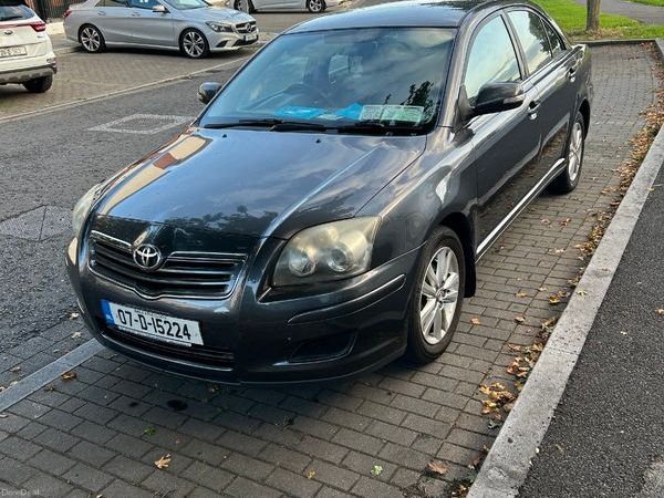 Toyota Avensis Saloon, Petrol, 2007, Grey