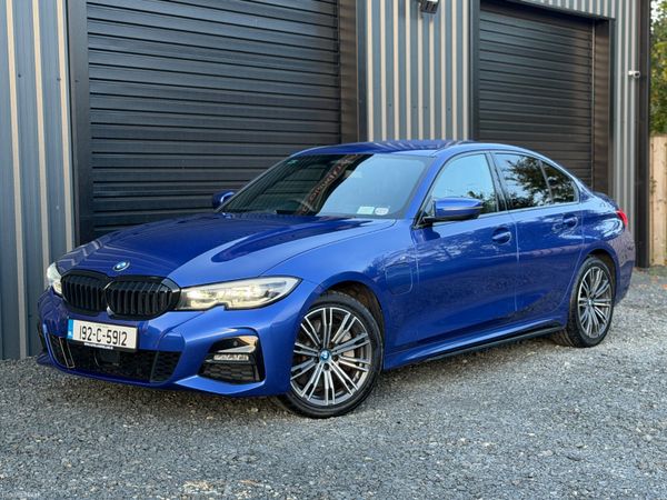 BMW 3-Series Saloon, Petrol Plug-in Hybrid, 2019, Blue