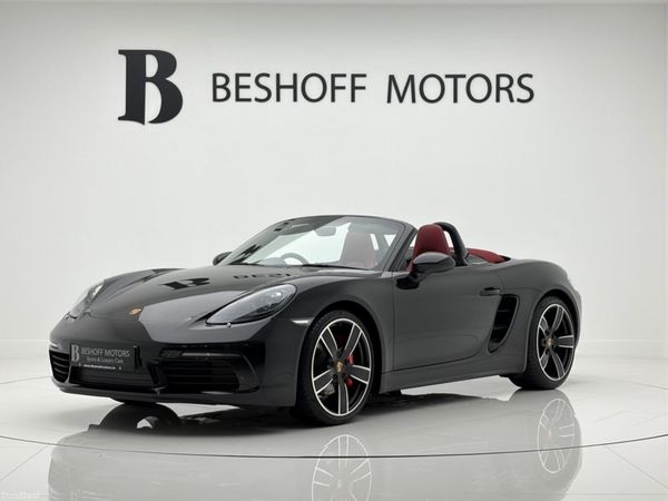 Porsche Boxster Convertible, Petrol, 2026, Black