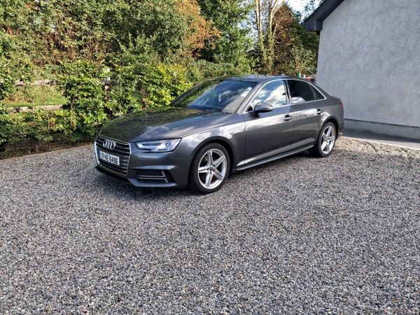 Audi A4 Saloon, Diesel, 2017, Grey