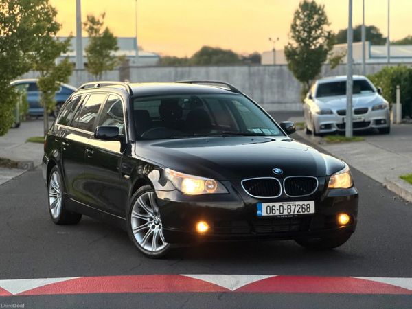 BMW 5-Series Estate, Diesel, 2006, Black