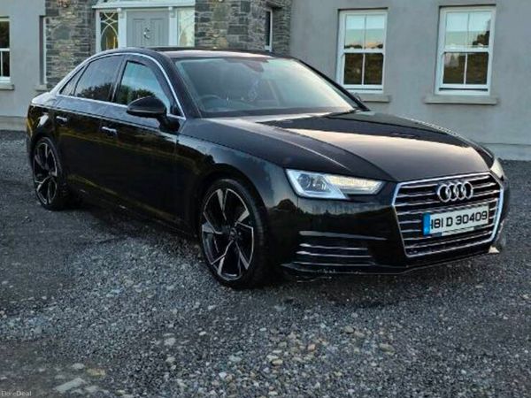 Audi A4 Saloon, Diesel, 2018, Black